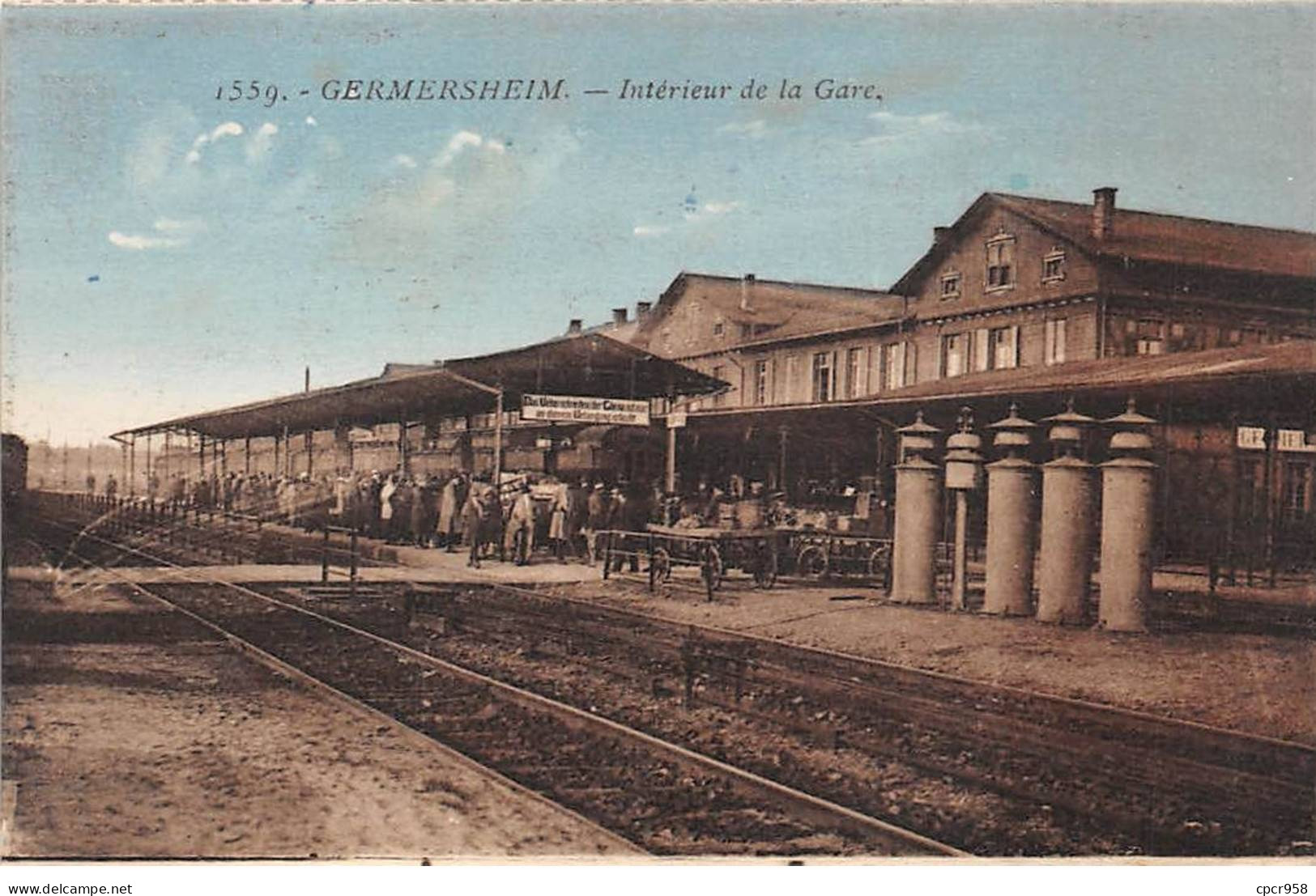 ALLEMAGNE - GERMERSHEIM -  SAN26447 - Intérieur De La Gare - Germersheim