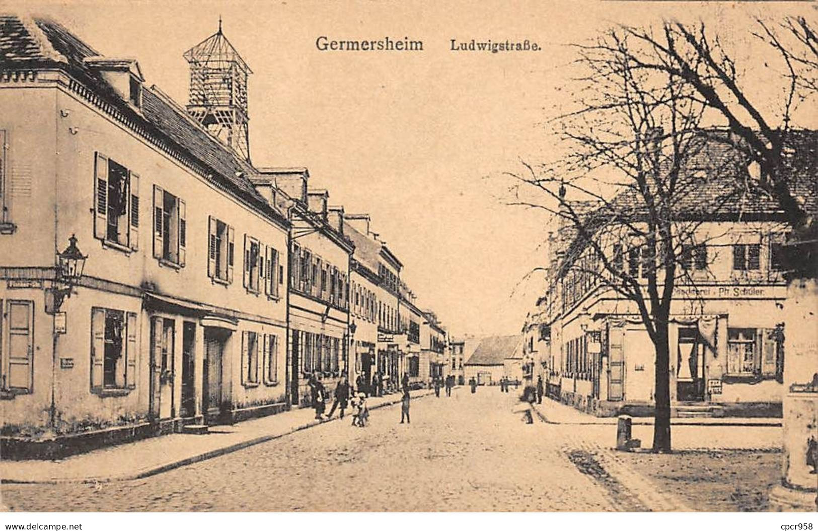 ALLEMAGNE - GERMERSHEIM -  SAN26482 - LudwigstraBe - Germersheim