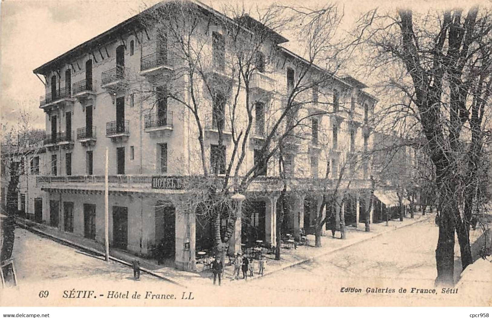 ALGERIE - SETIF - SAN29451 - Hôtel De France - Sétif
