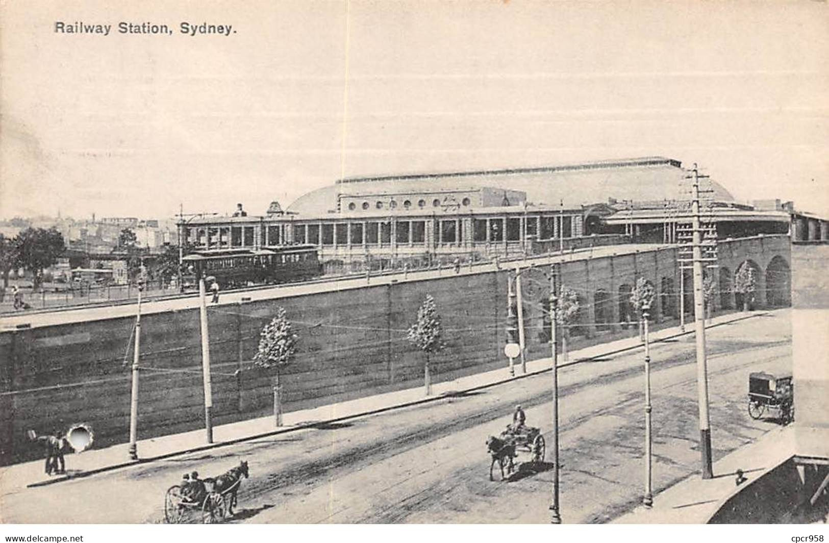 AUSTRALIE - SYDNEY - SAN39487 - Railway Station - En L'état - Trou - Sydney