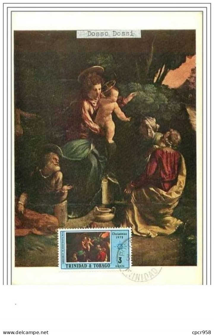 ARTS.CARTE MAXIMUM.n°19.DOSSO DOSSI.THE ADORATION OF THE KINGS - Maximumkaarten