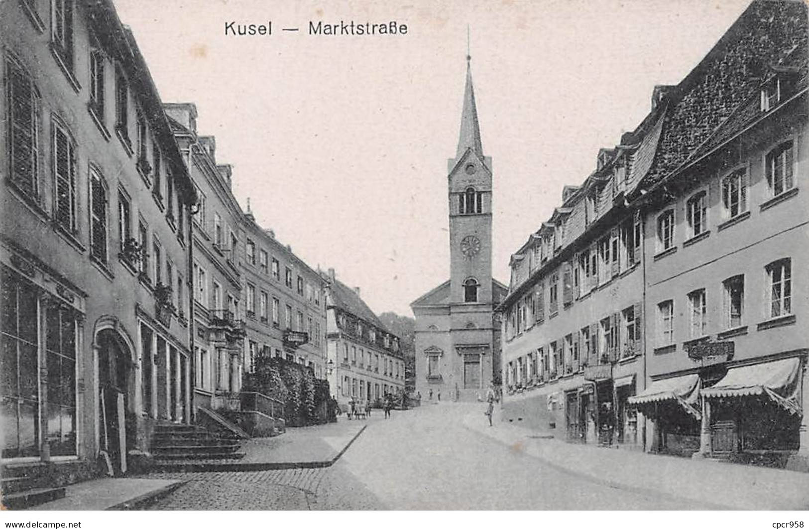 Allemagne - N°77192 - KUSEL - Marktstrasse - Kusel