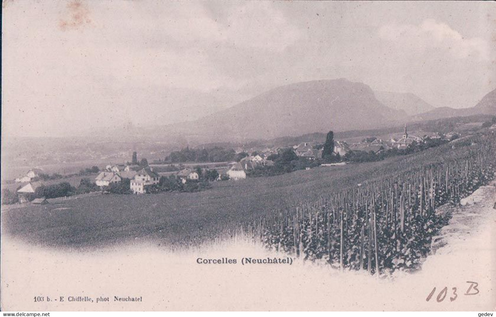 Corcelles NE Et Les Vignes (103) - Corcelles