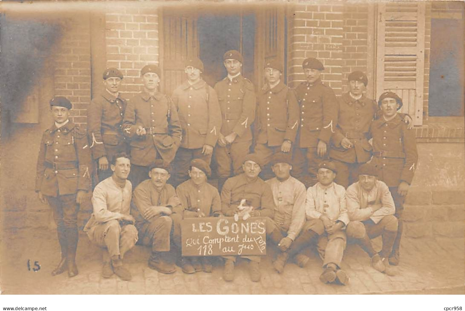 Allemagne - N°73751 - SAARBURG - Les Gones Qui Comptent 118 Au Jus - Militaires - Carte Photo - Saarburg