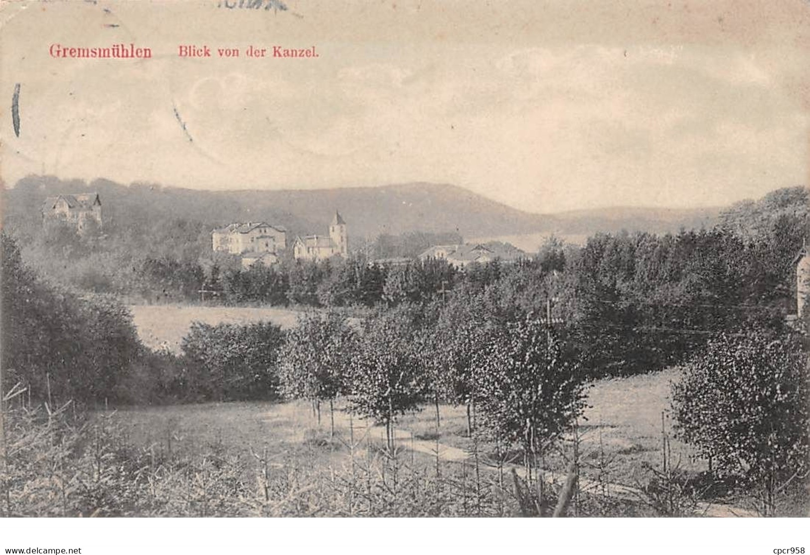 Allemagne - N°68138 - Gremsmühlen - Blick Von Der Kanzel - Malente-Gremsmuehlen