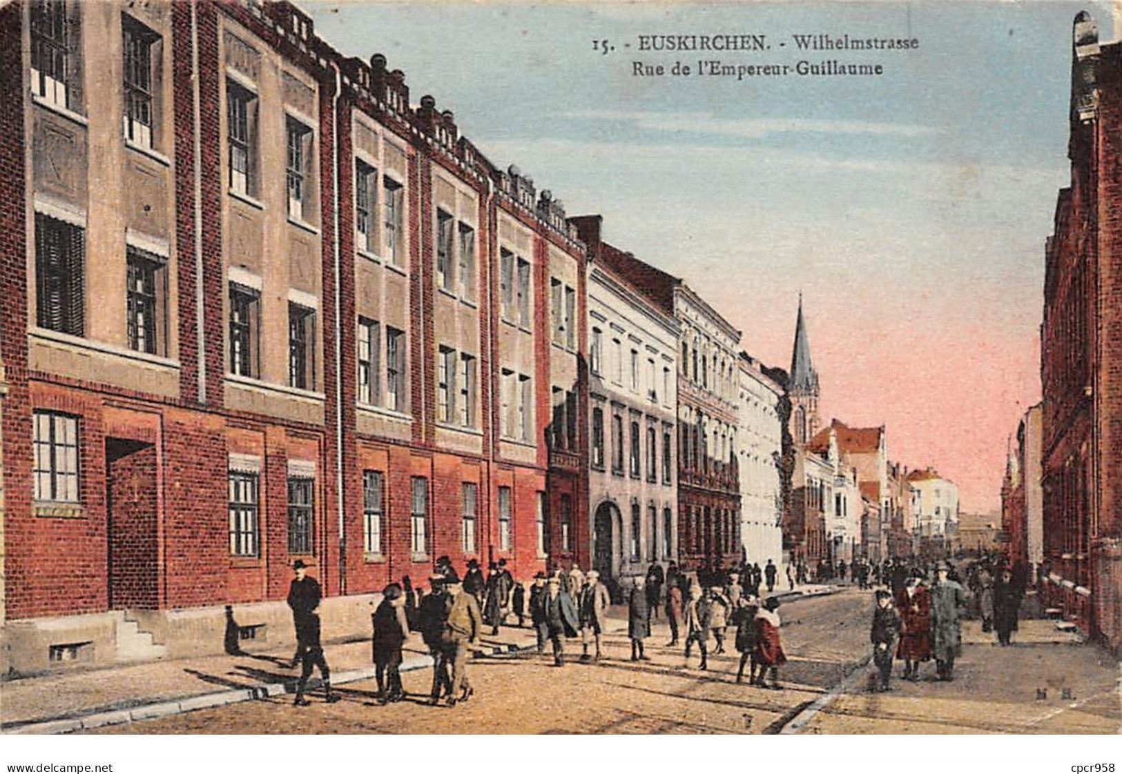 Allemagne - N°63514 - Euskirchen - Wilhelmstrasse - Rue De L'Empereur Guillaume - Euskirchen