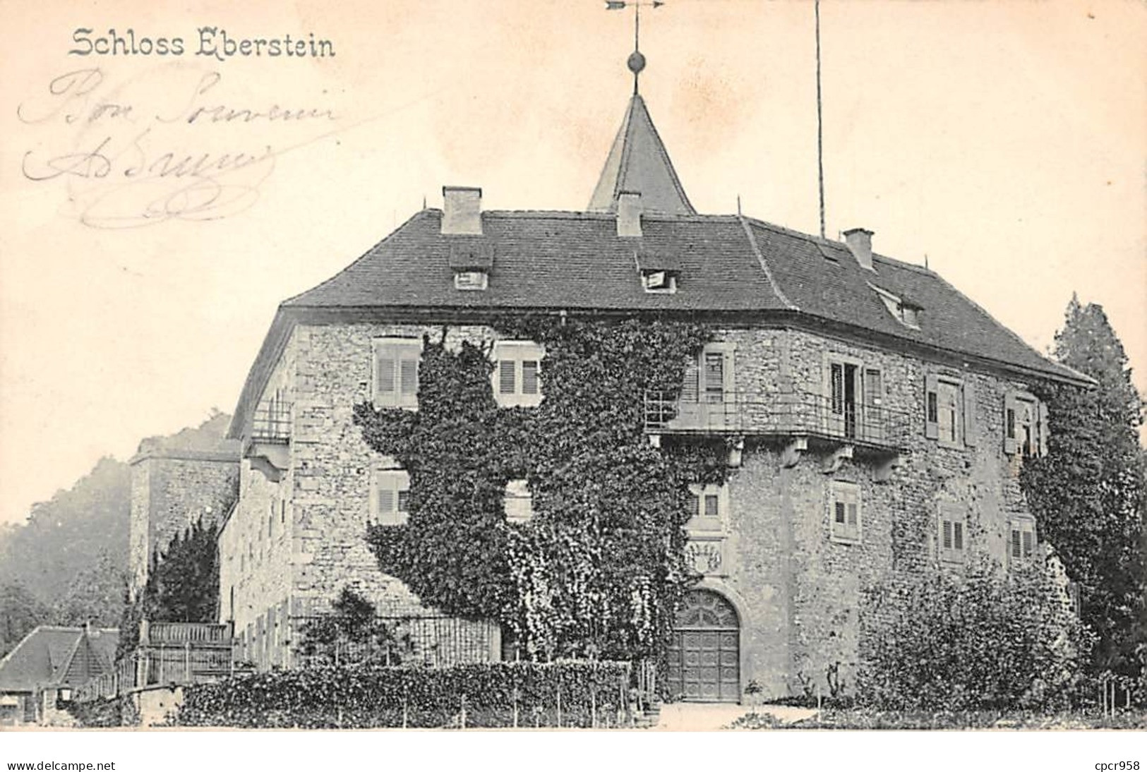 Allemagne - N°63515 - Gernbach - Schloss Eberstein - Gernsbach