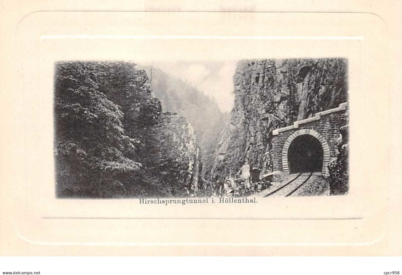 Allemagne - N°61113 - Hirschsprungtunnel I. Hï¿½LLENTHAL - Höllental