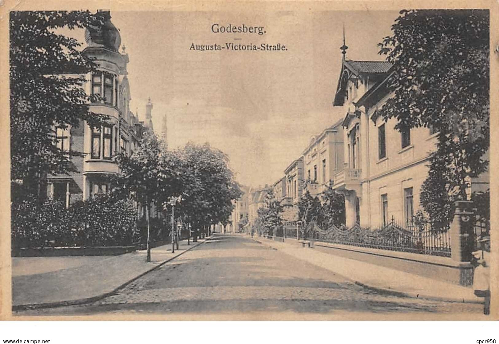 Allemagne - N°61102 - GODESBERG - Augusta Victoria Strasse - Malente-Gremsmuehlen