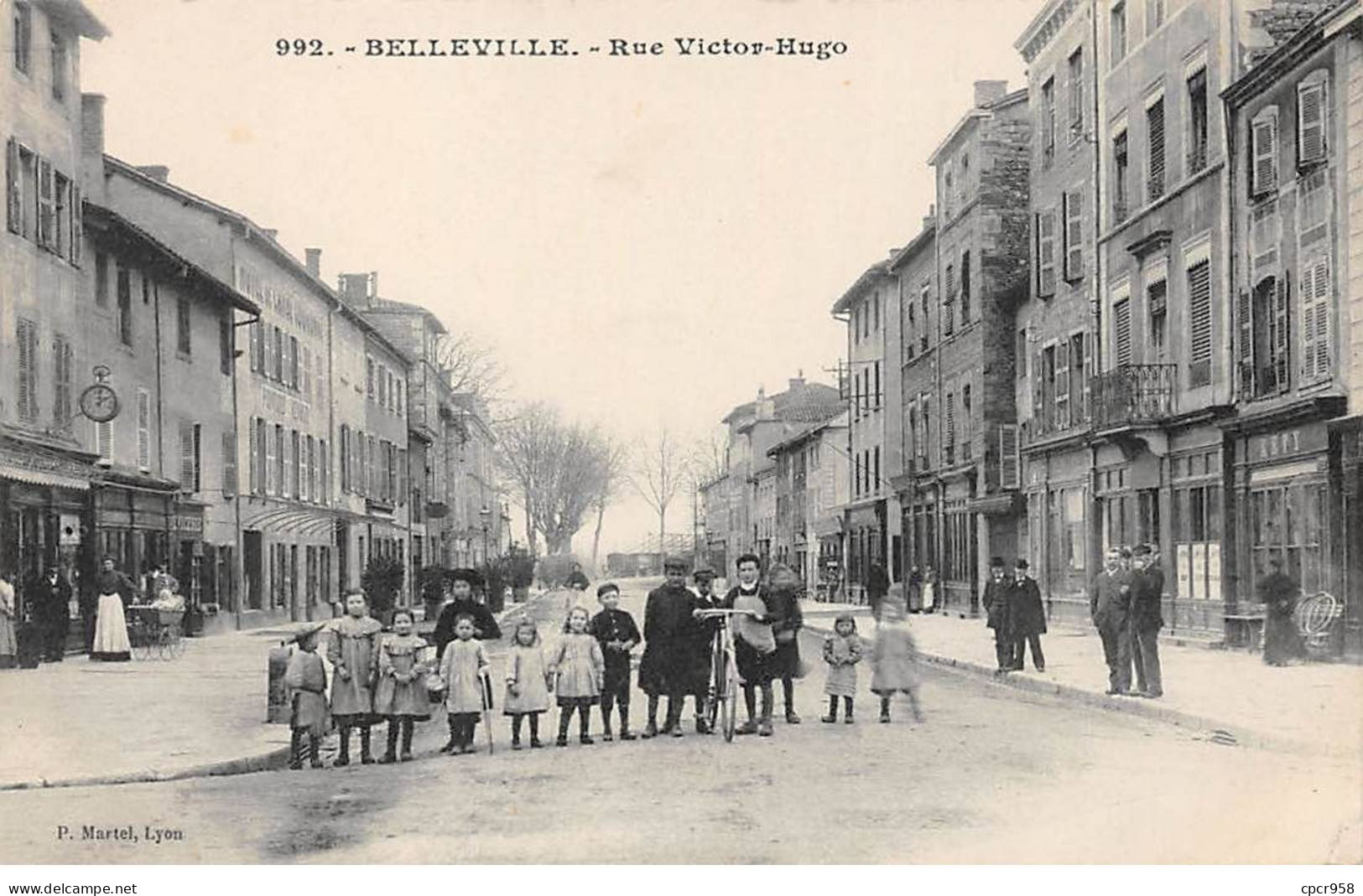 69 - Belleville - SAN21997 - Rue Victor Hugo - Belleville Sur Saone