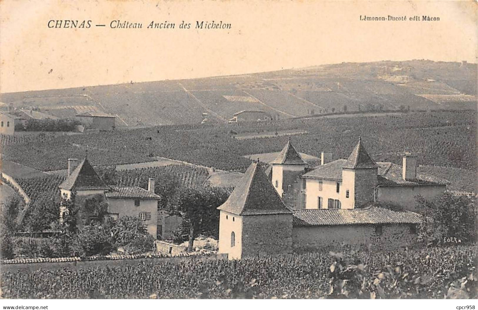 69 - CHENAS - SAN41558 - Château Ancien Des Michelon - Chenas