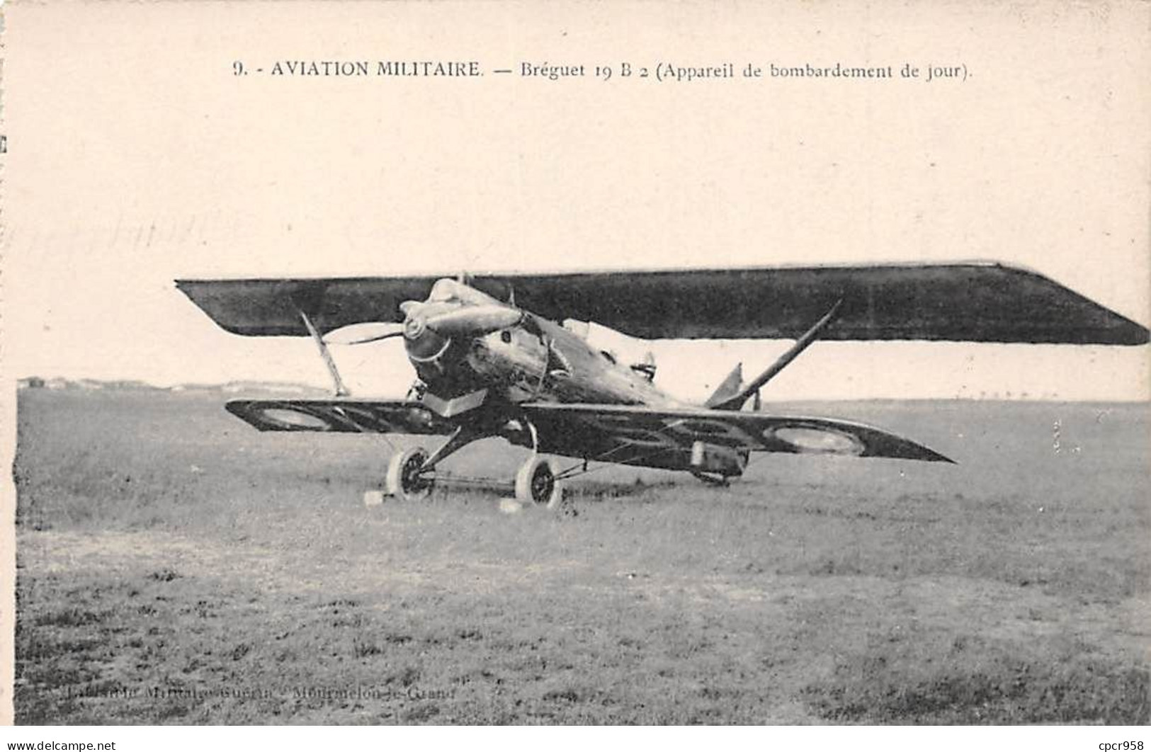 Aviation - N°69606 - Aviation Militaire - Bréguet 19 B 2 (Appareil De Bombardement De Jour) - 1939-1945: 2a Guerra