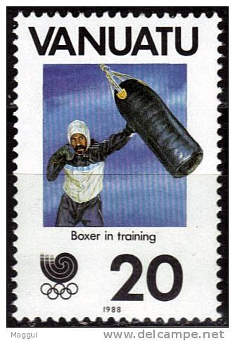 VANUATU   N°  806   * * JO  1988  Boxe - Pugilato