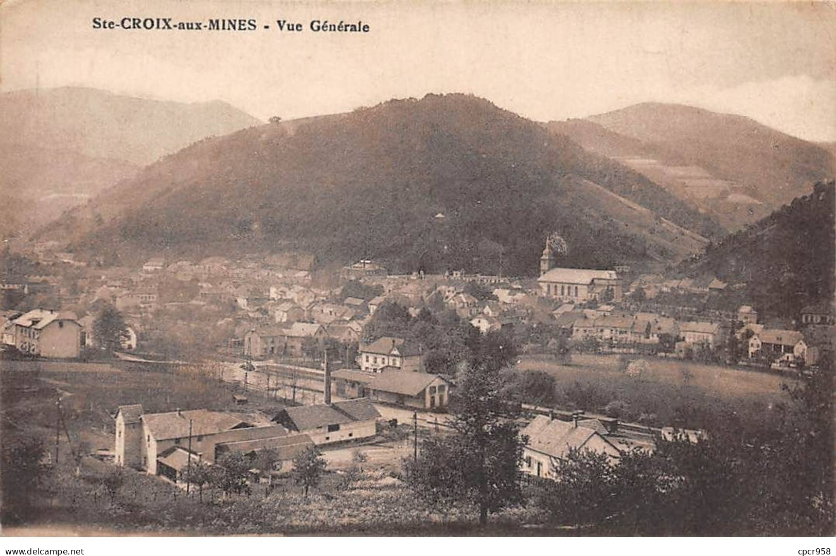 68 - STE CROIX AUX MINES - SAN28184 - Vue Générale - Sainte-Croix-aux-Mines