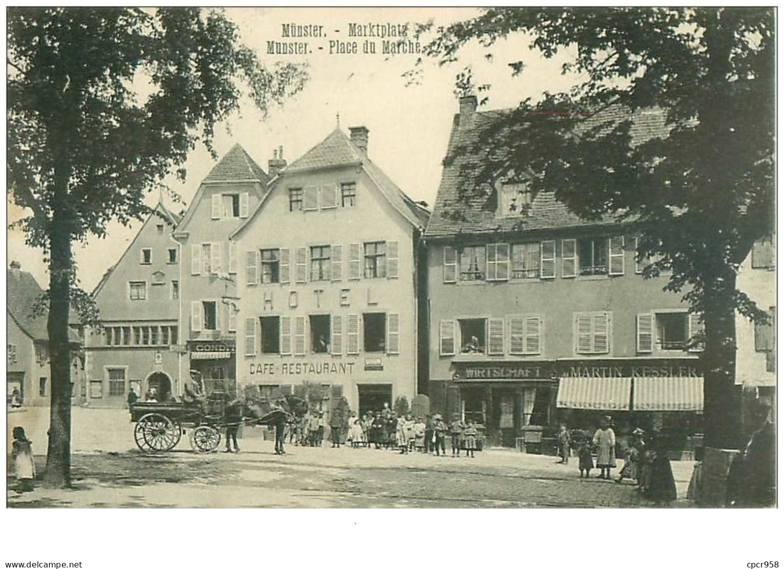 68 .n°39240 . Munster.place Du Marché - Munster