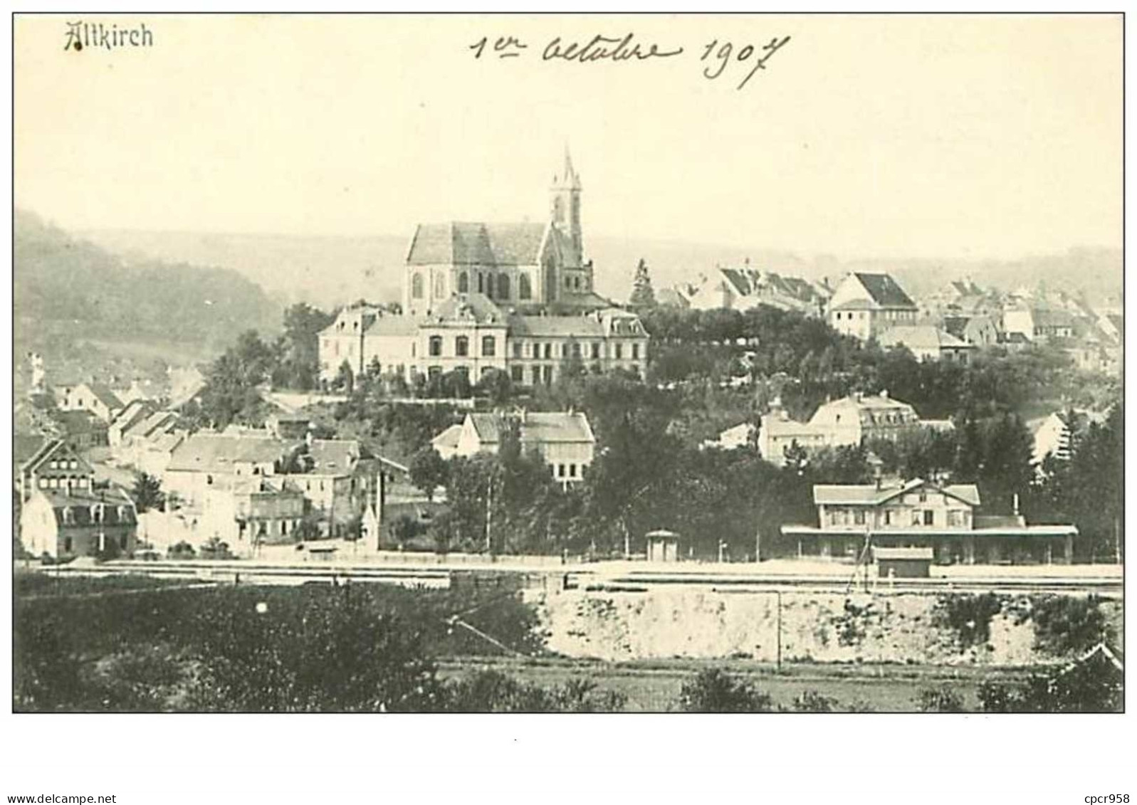 68.ALTKIRCH.n°23.OCTOBRE 1907 - Altkirch