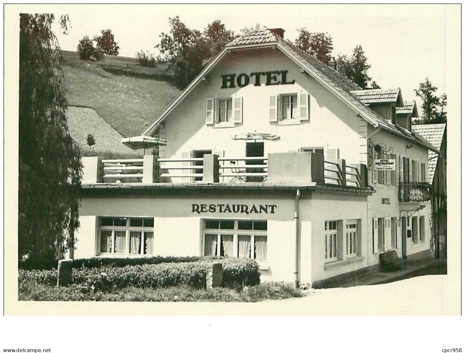 68.ORBEY-BASSES-HUTTES.n°12769.HOTEL RESTAURANT CH STRENG.CPSM - Orbey