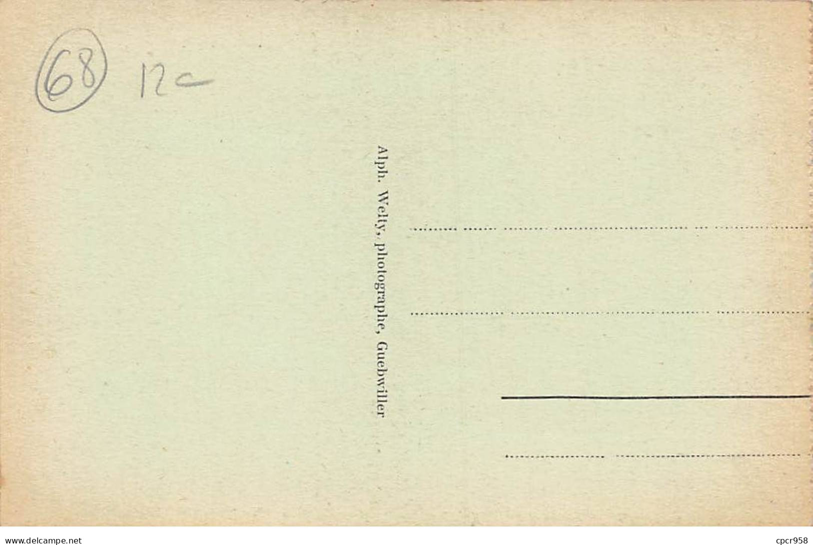 68 - GUEBWILLER - SAN34850 - Salle Des Collections D'histoire Naturelle Du Collège - Guebwiller