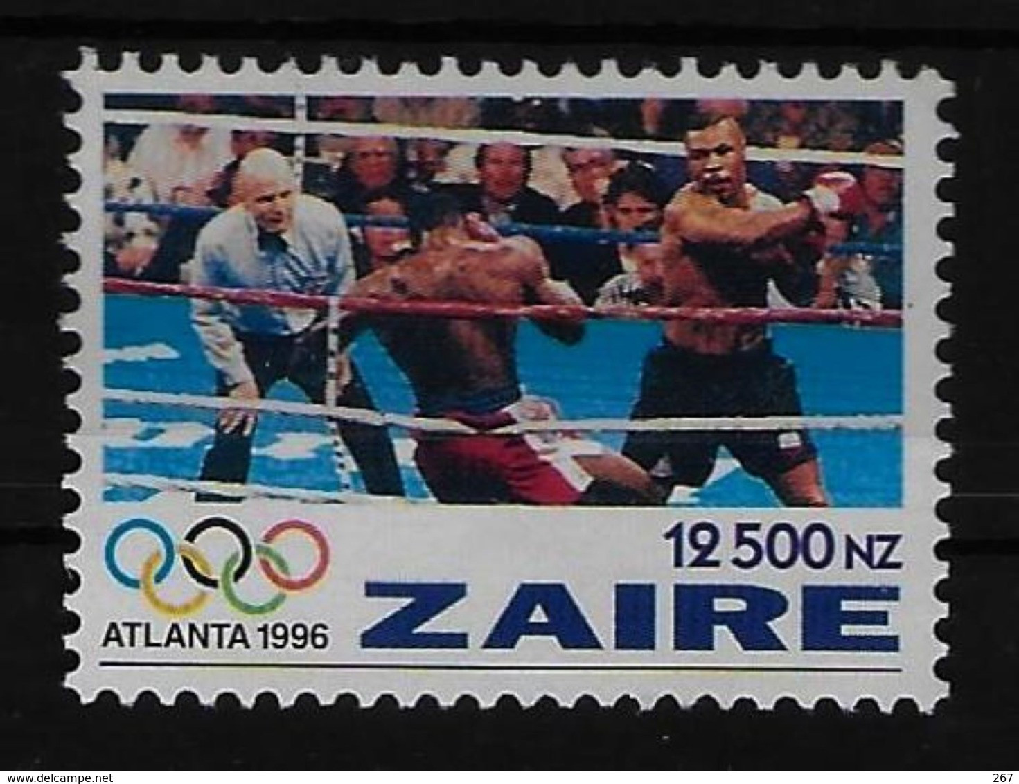 ZAIRE N° 1418  * *  Jo 1996  Boxe - Boxen