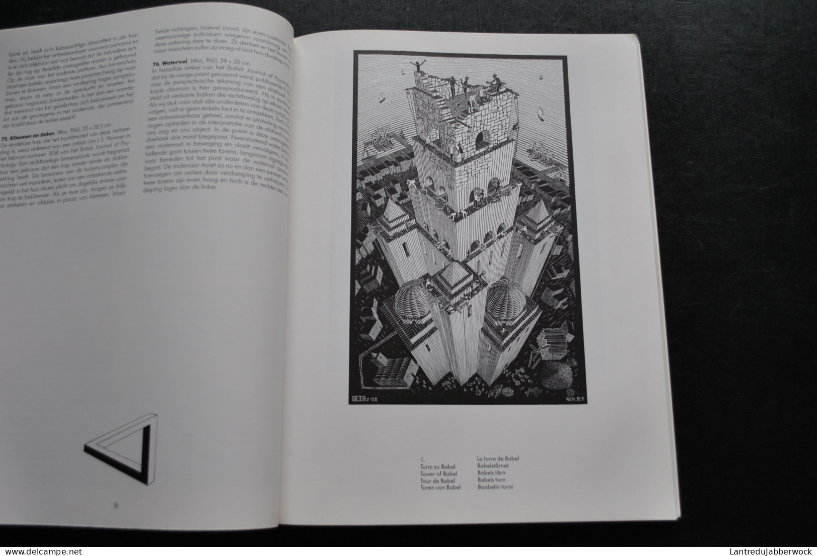 M.C. ESCHER Grafiek En Tekeningen TACO 1989 Ingeleid En Toegedicht Door  - Other & Unclassified