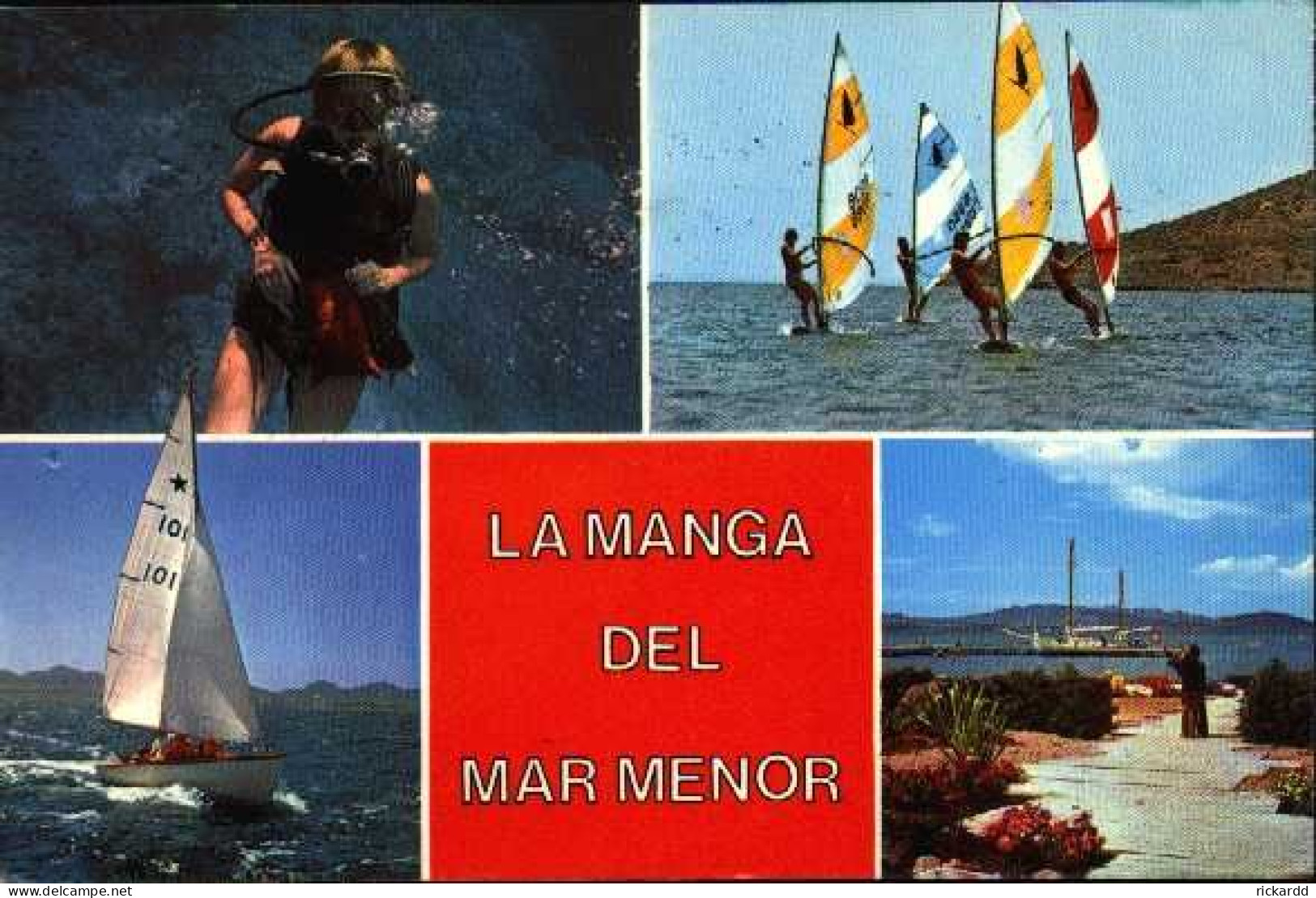 Postcard - La Manga Del Mar Menor - Murcia