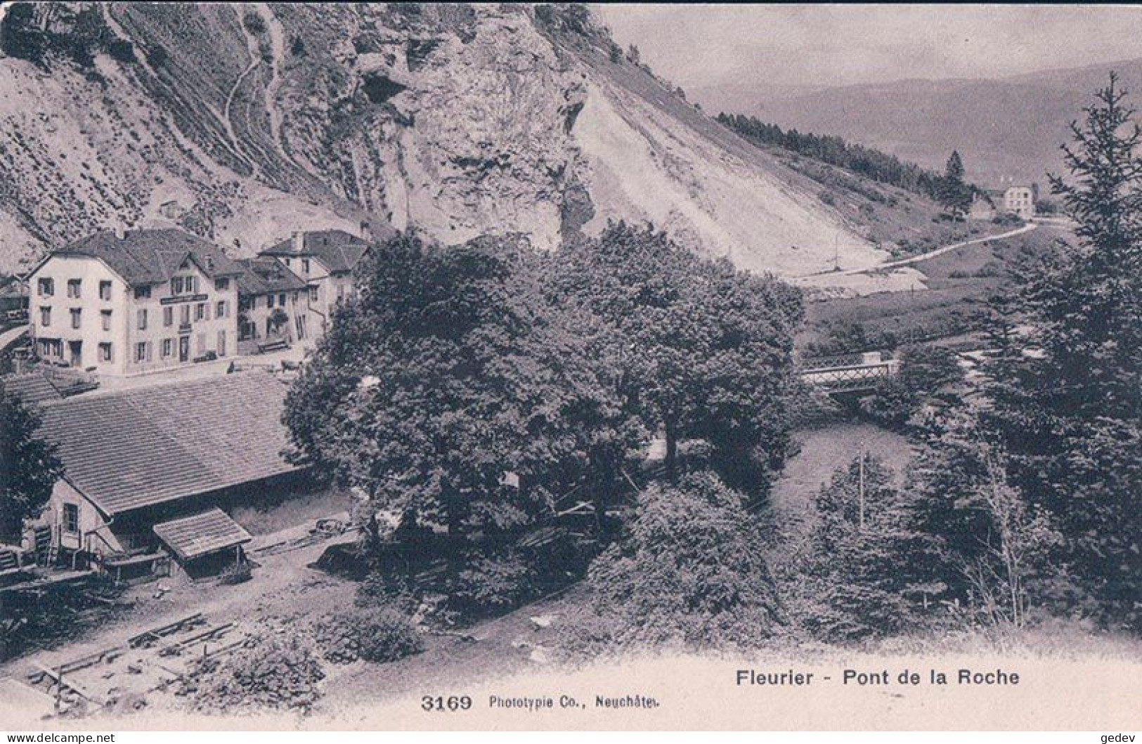 Fleurier NE, Pont De La Roche (3169) - Fleurier