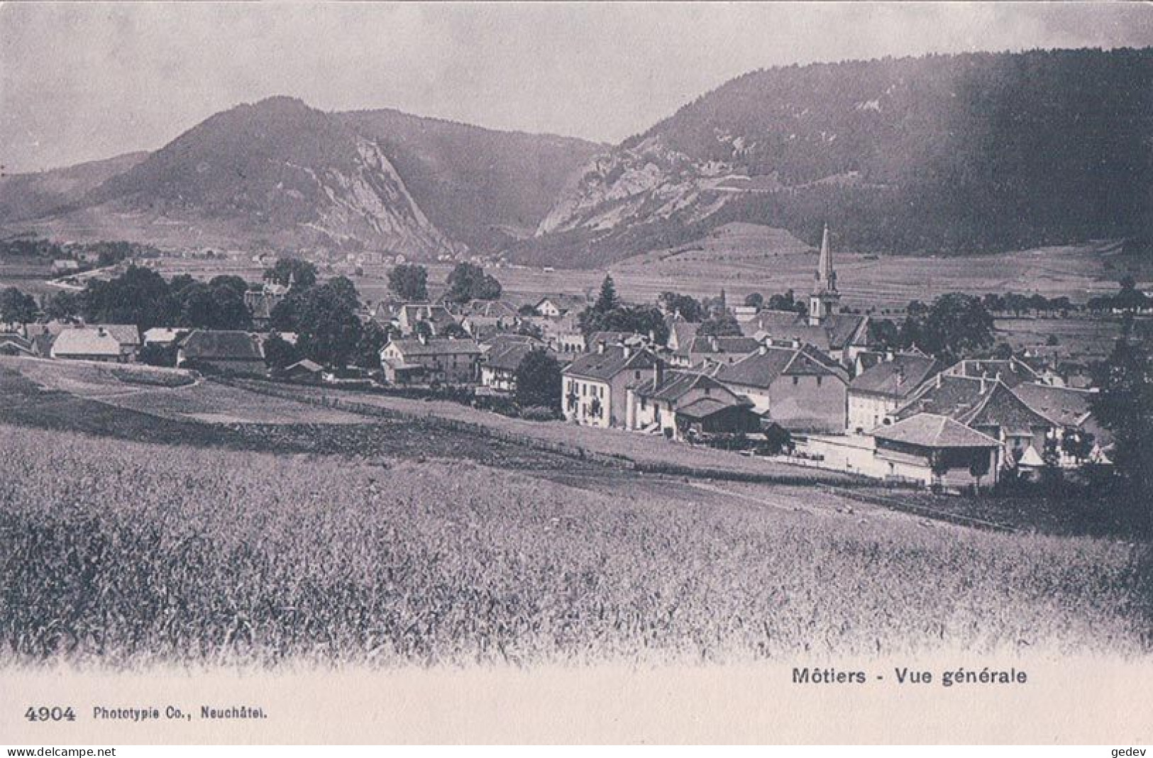 Môtiers NE (4904) - Môtiers 