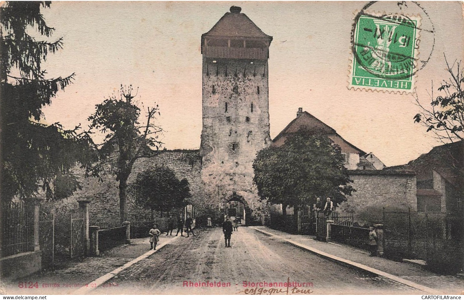 SUISSE RHEINFELDEN STORCHENNESTTURM - Rheinfelden