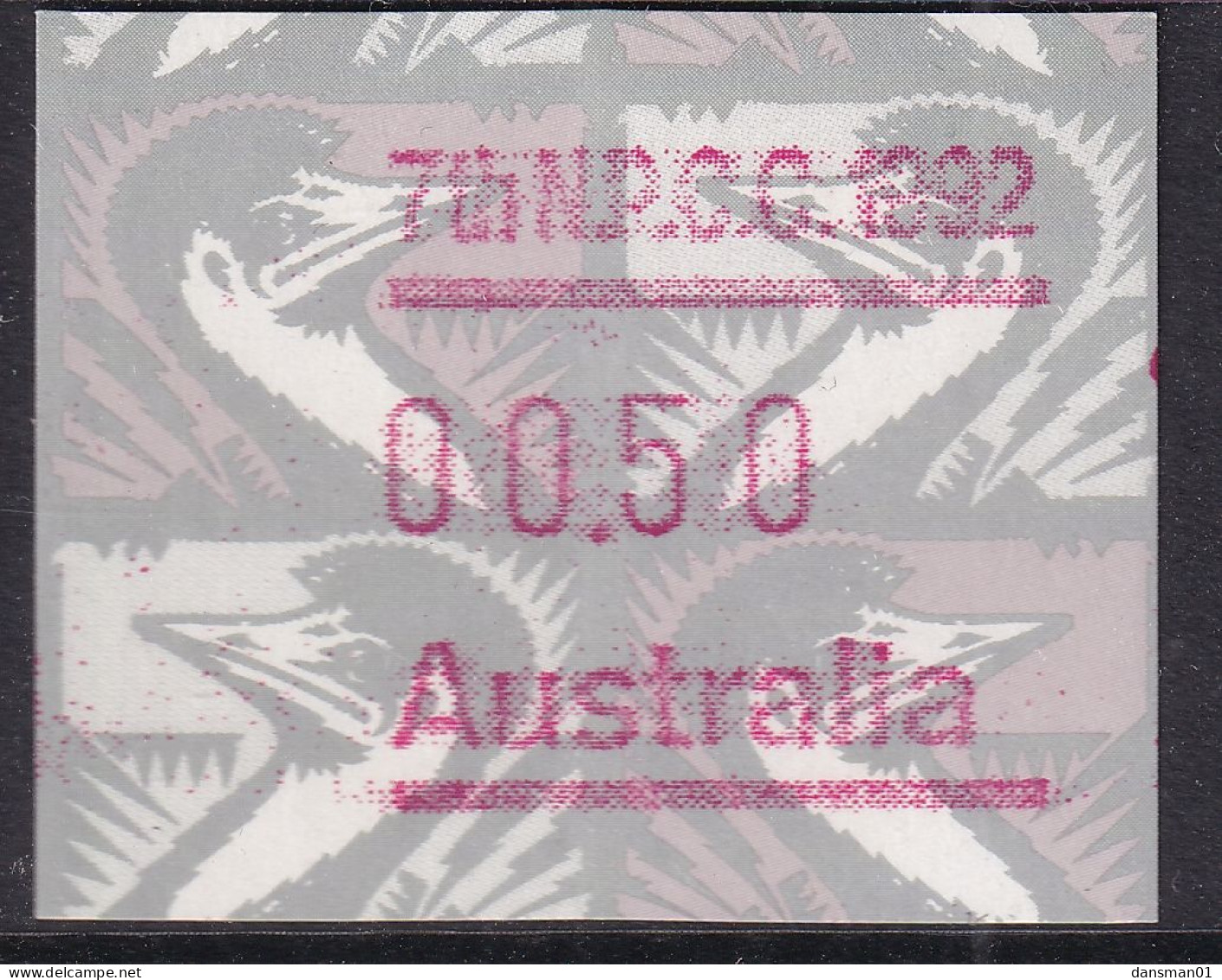 AUSTRALIA 1992 FRAMA  "7th N.P.C.C. 1992" MNH - Timbres De Distributeurs [ATM]