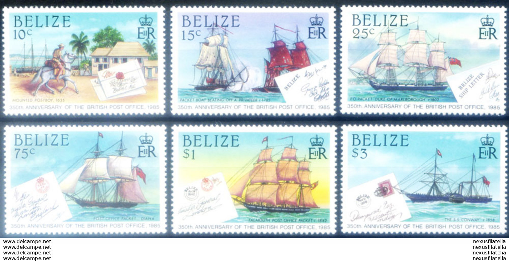 Servizi Postali 1985. - Belice (1973-...)