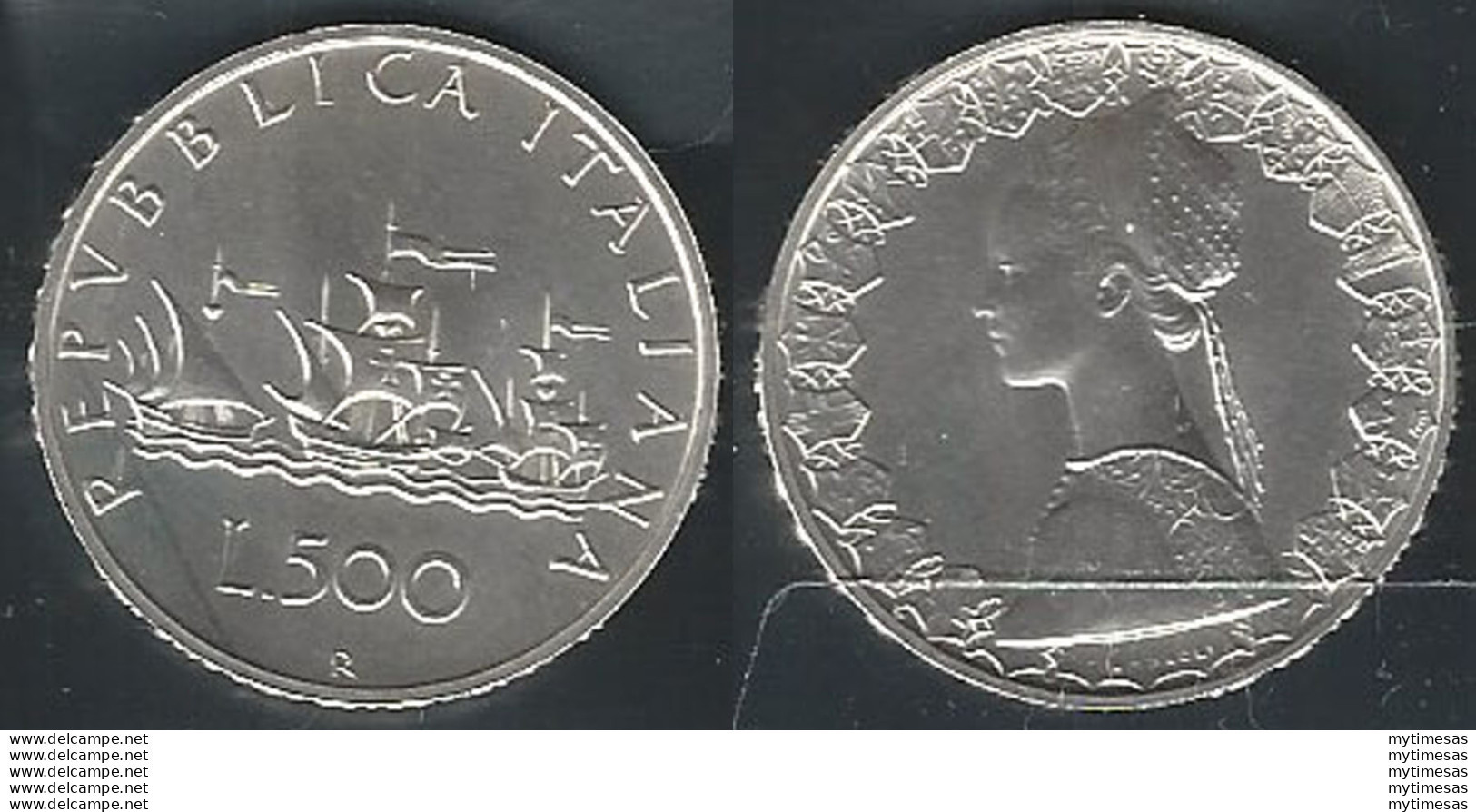 2000 Italia Lire 500 Caravelle Argento FDC - Sonstige & Ohne Zuordnung