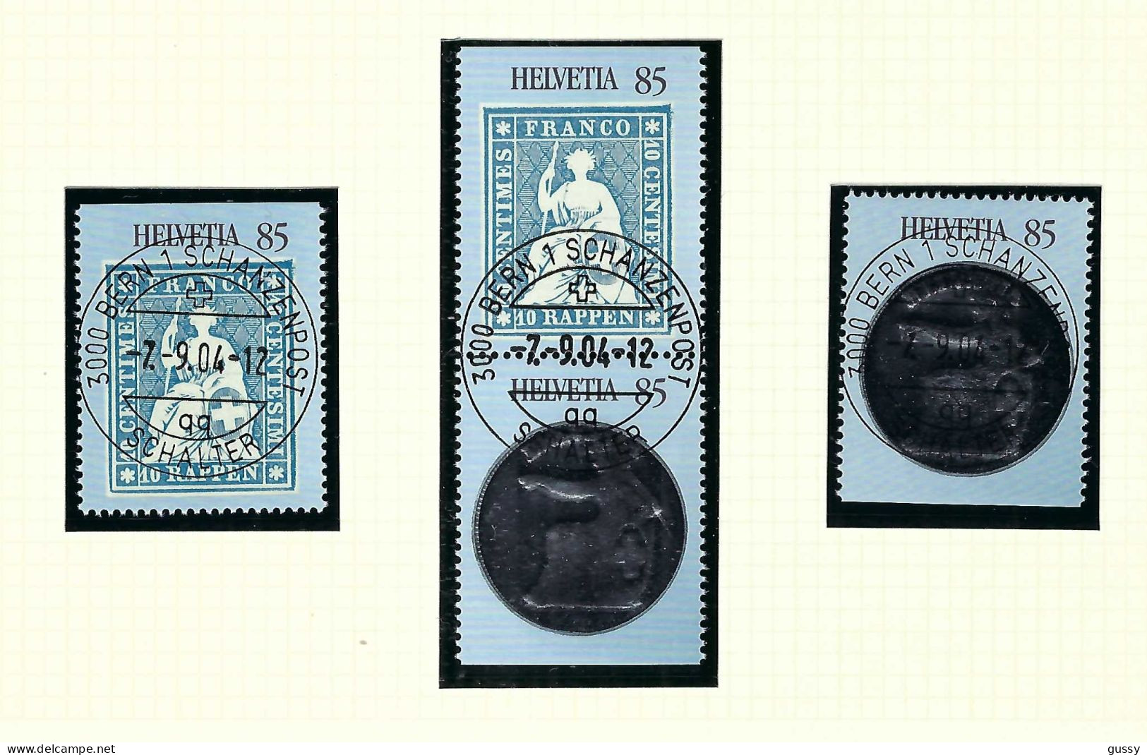 SUISSE 1985: Lot D'oblitérés - Lettres & Documents