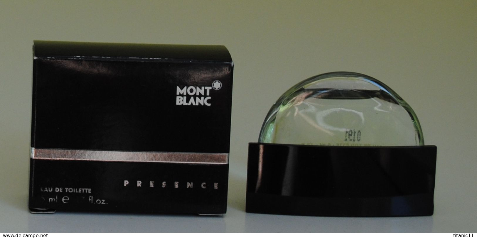 Miniature PRESENCE De Mont Blanc ( France ) - Miniaturen Herrendüfte (mit Verpackung)