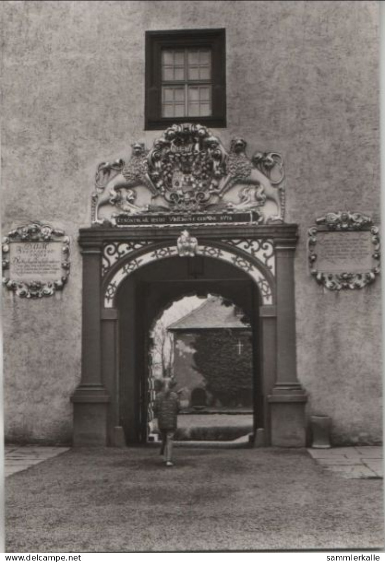 39655 - Augustusburg - Portal Im Schlosshof - 1974 - Augustusburg