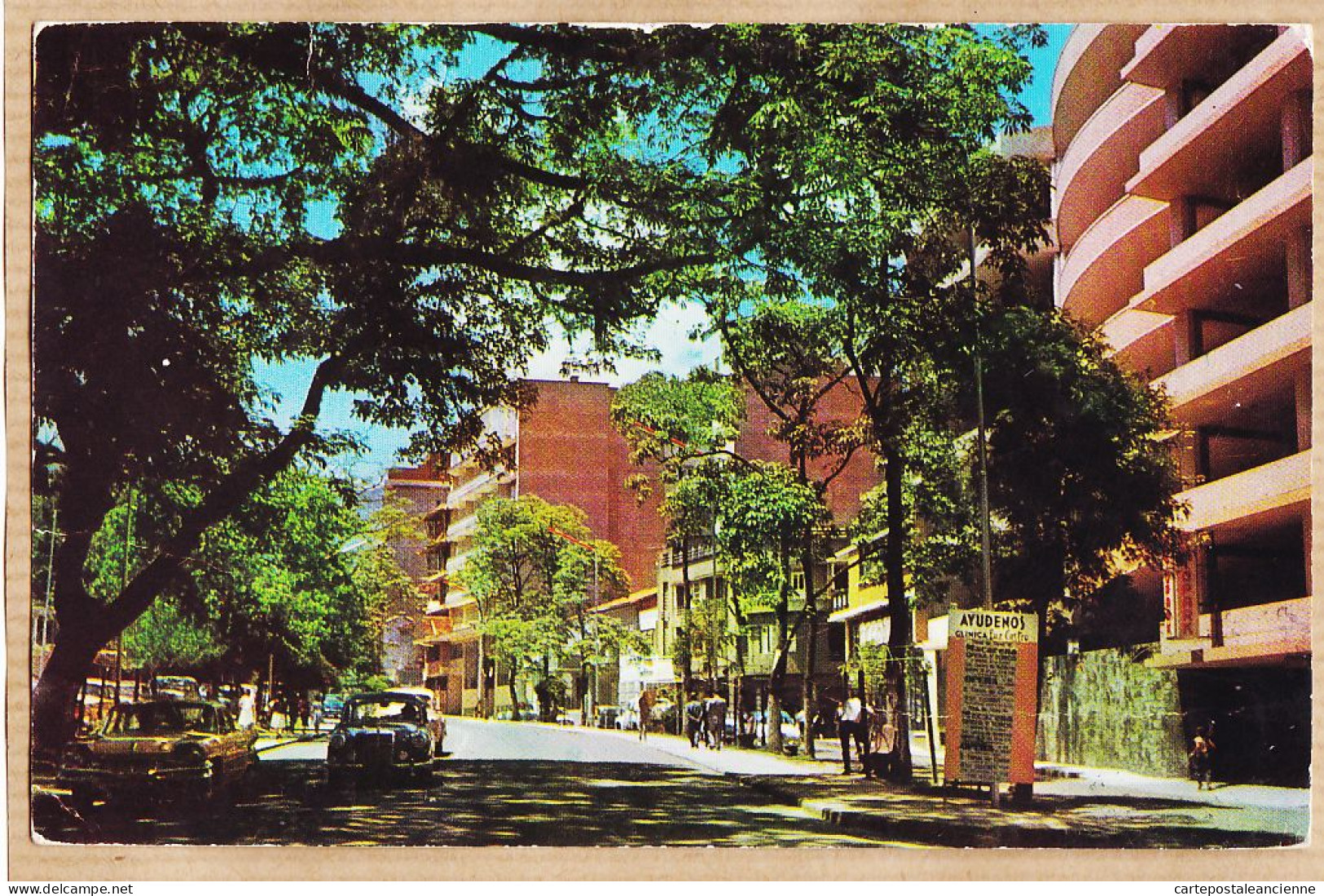 19925 / ⭐ MEDELLIN Colombia Automobiles Américaines 1960s MERCEDES Clinica Avenida La Playa Colombie Avenue Plage - Kolumbien