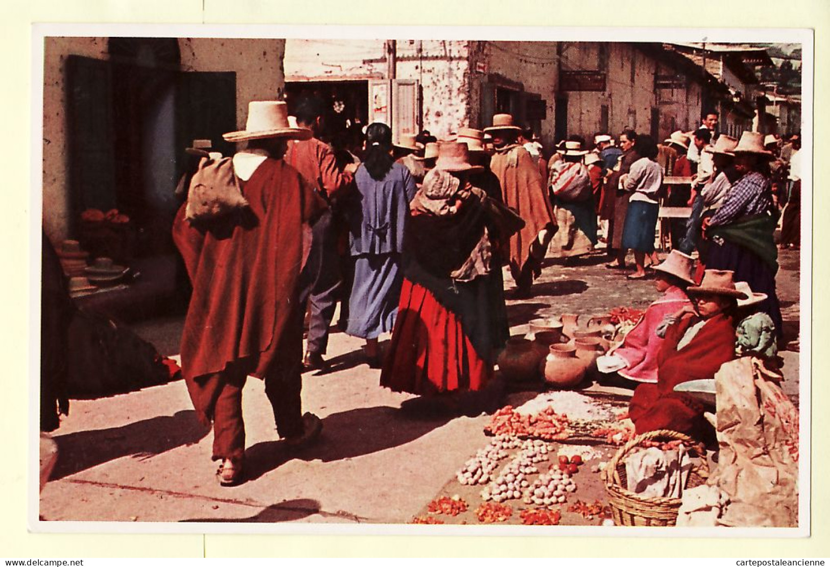 19863 / ⭐ Pérou CAJAMARCA VENDE DORAS CALLES Market Scene Marchands Rue Péru CPSM 1970s  - Perú