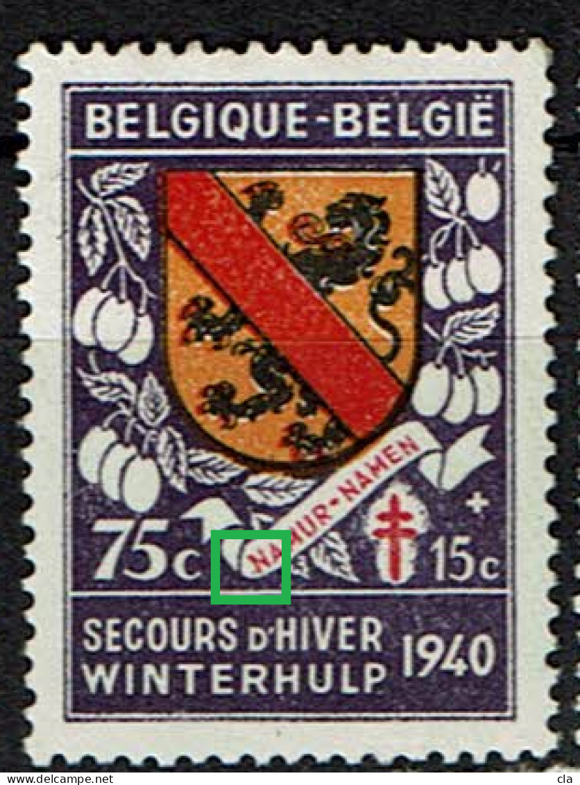 542  **  Point Rouge Avant Namur - 1931-1960