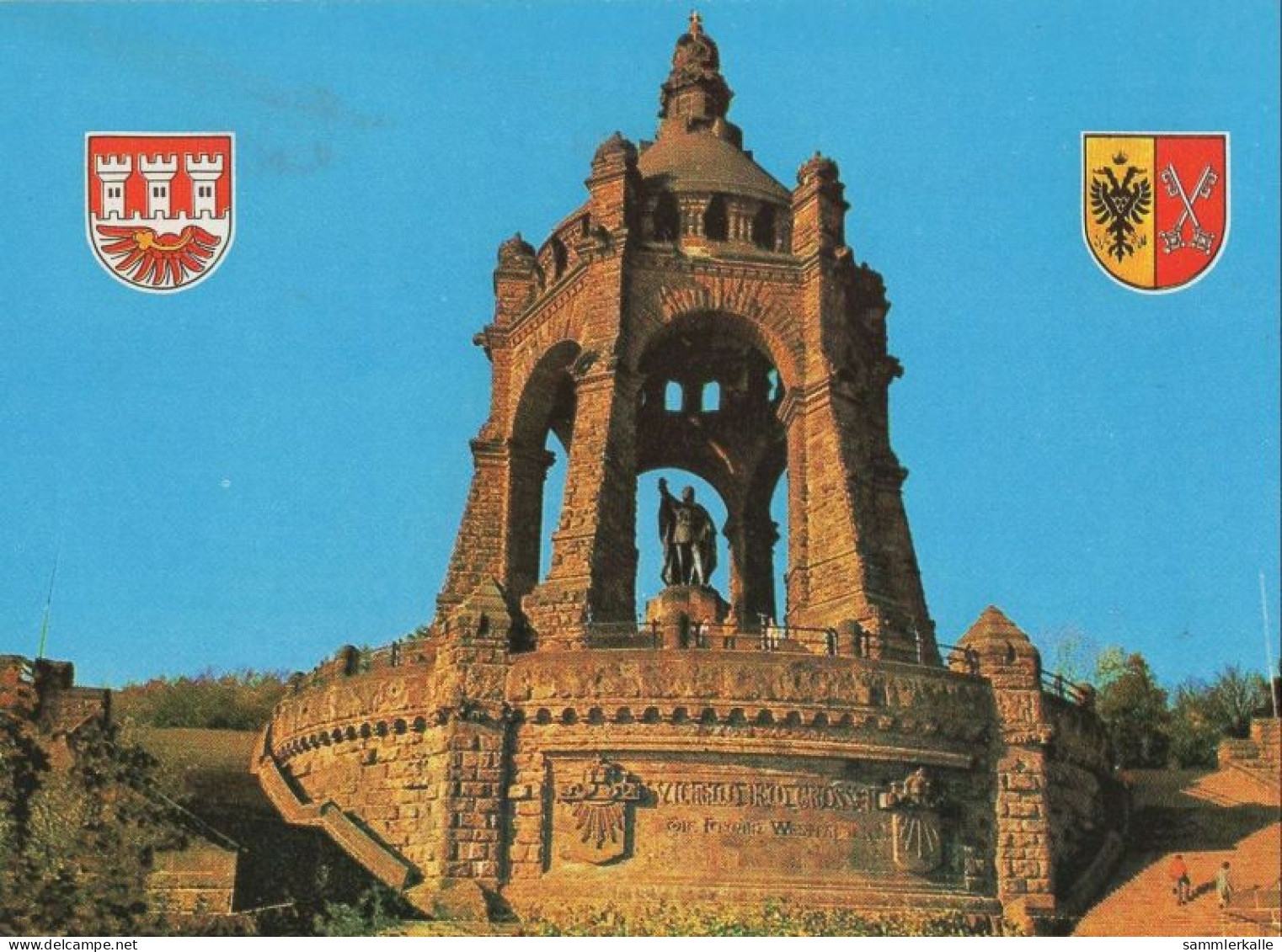 132116 - Porta Westfalica - Kaiser-Wilhelm-Denkmal - Porta Westfalica