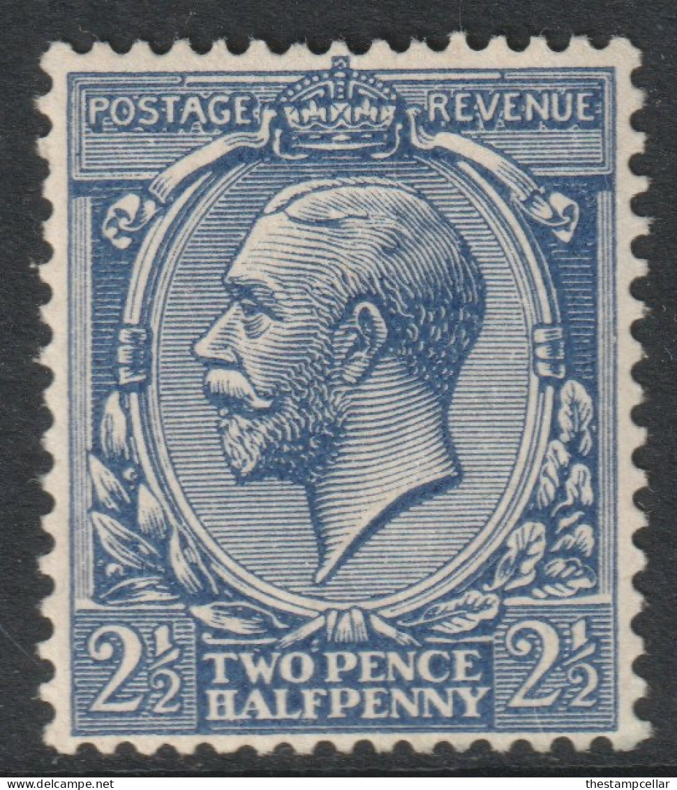 GB Scott 191 - SG422, 1924 George V 2.1/2d MH* - Unused Stamps