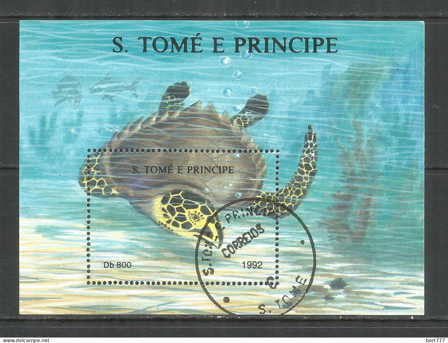 Sao Tome And Principe 1992 Year, Used Block - Sao Tomé Y Príncipe