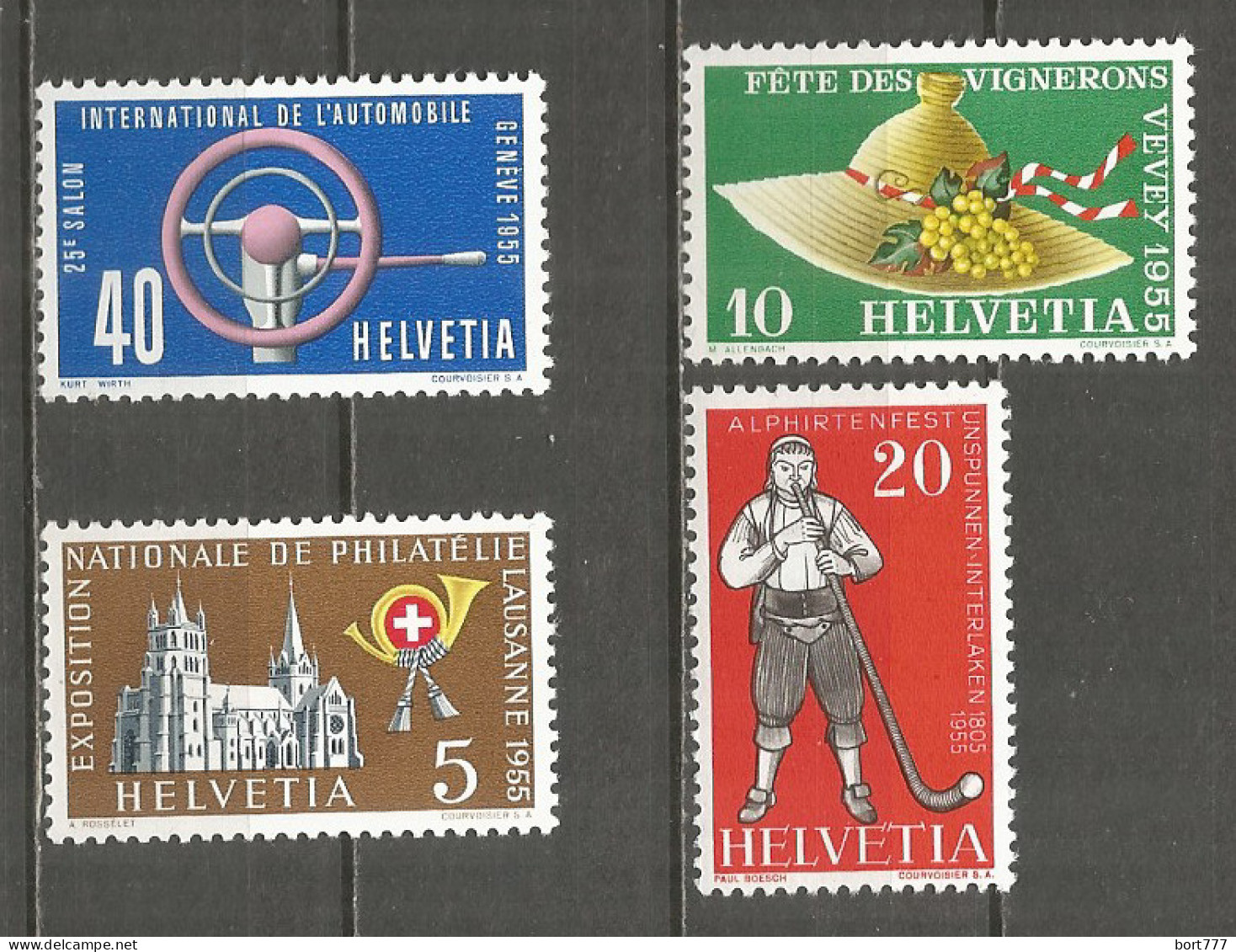 Switzerland 1955 Mint Stamps MNH(**)  - Ongebruikt