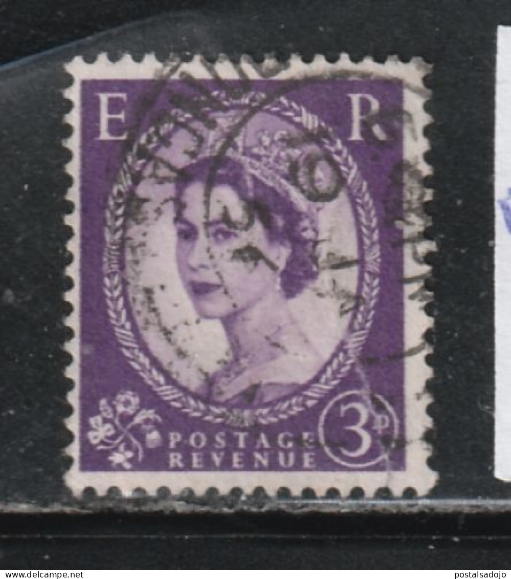 4GRANDE-BRETAGNE 014 // YVERT 267  // 1952-54 - Gebruikt