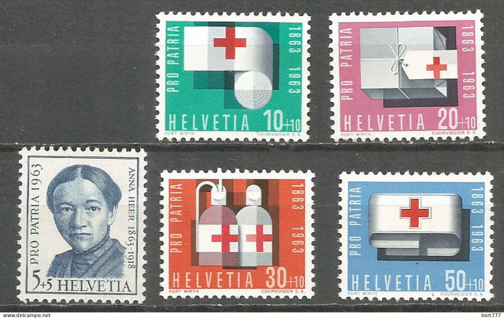 Switzerland 1963 Mint Stamps MNH(**)  - Neufs