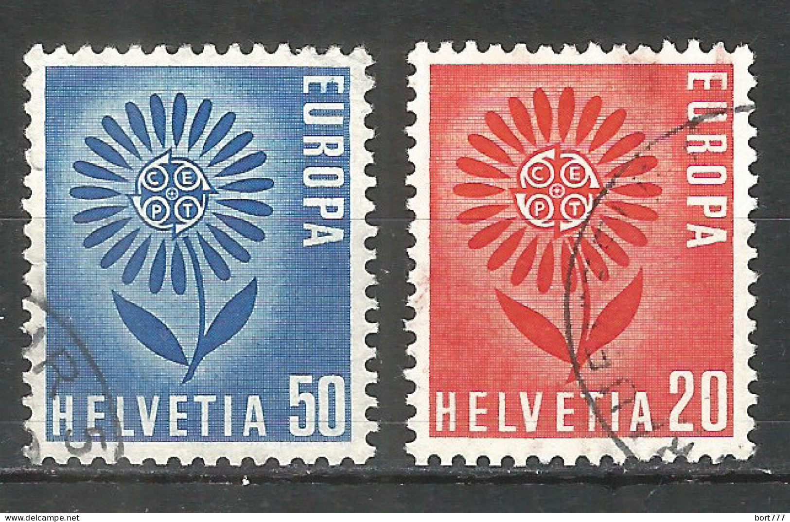 Switzerland 1964 Year , Used Stamps Mi # 800-01 - Gebruikt