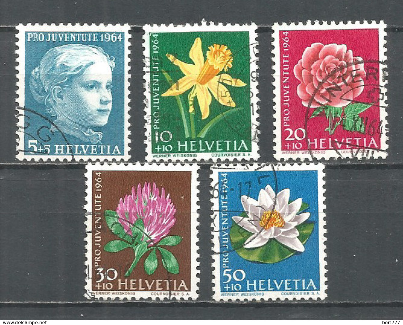 Switzerland 1964 Year , Used Stamps Mi # 803-07 - Gebruikt