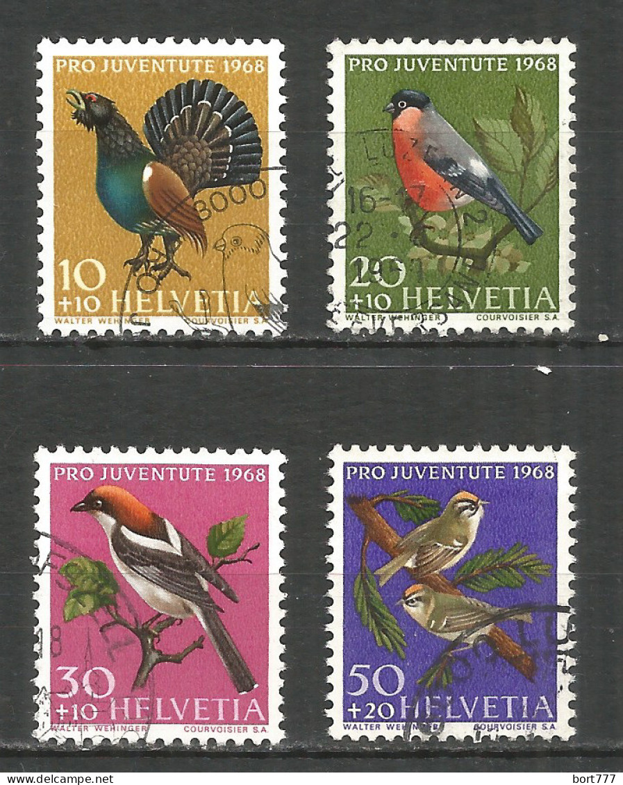 Switzerland 1968 Year , Used Stamps Mi # 891-94 - Gebruikt