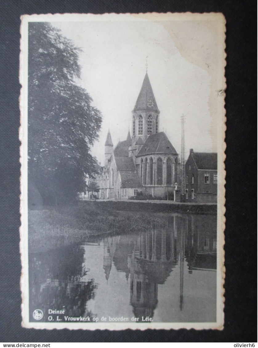 CP BELGIQUE (V2114) DEINZE (2 Vues) O L Vrouwkerk Op De Boorden Der Leïe - Deinze