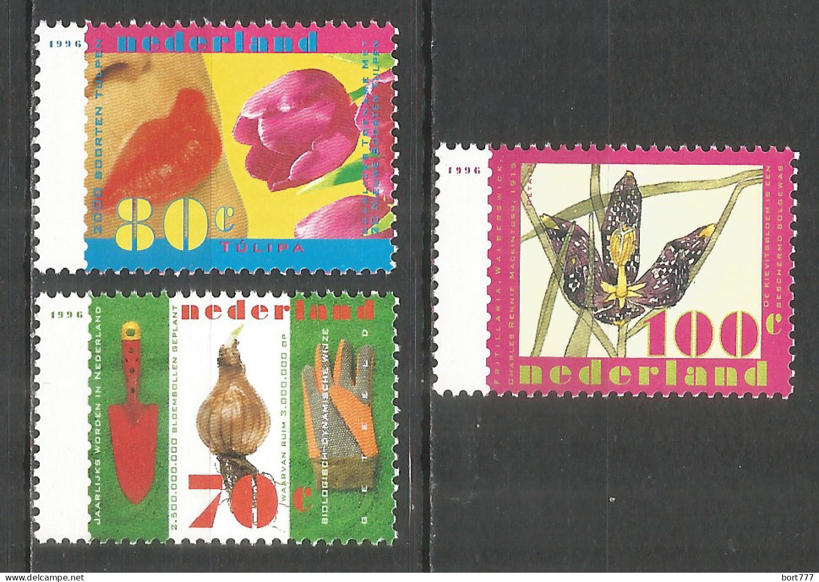NETHERLANDS 1996 Year , Mint Stamps MNH (**) Flowers - Ungebraucht