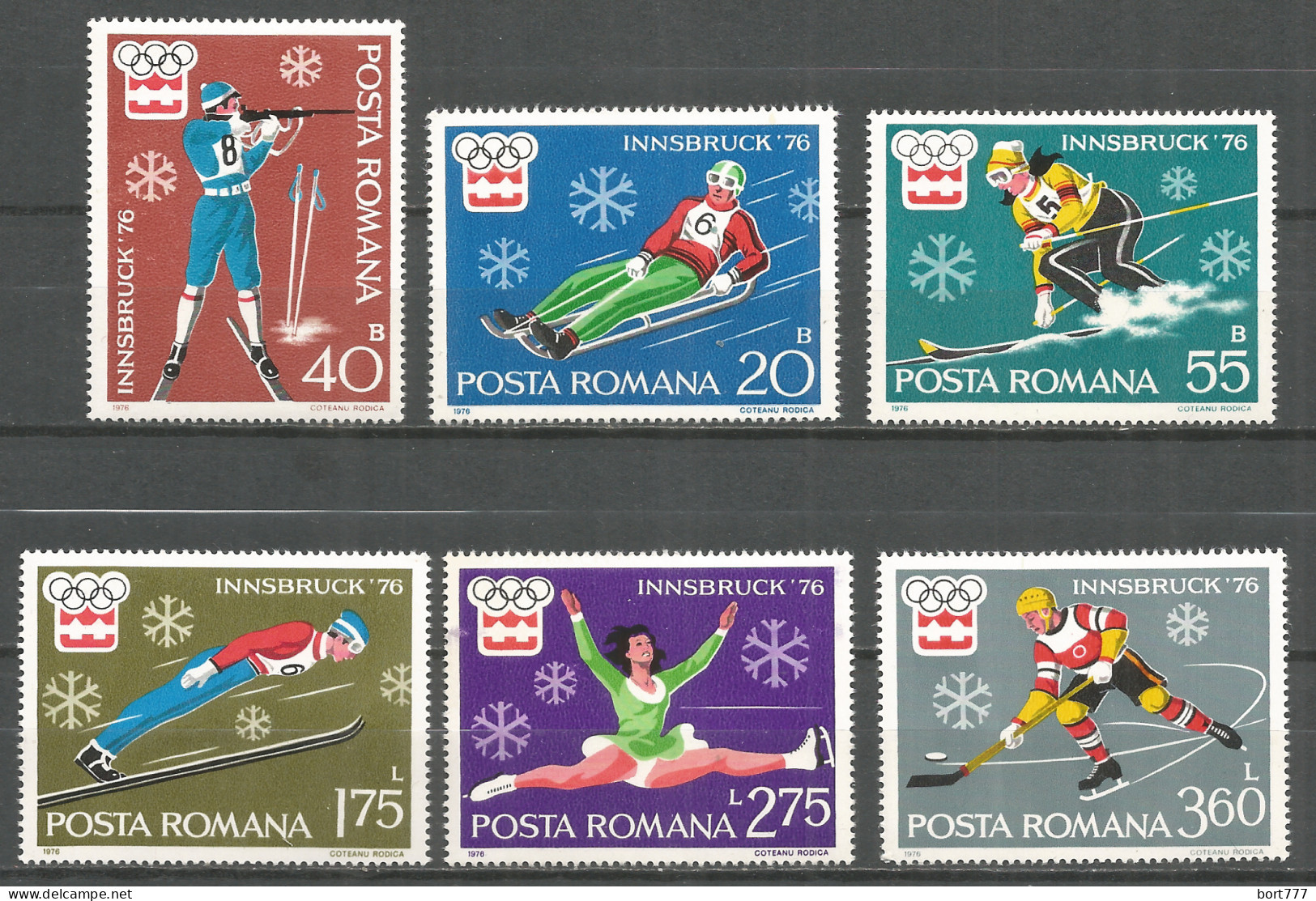 Romania 1976 Mint Stamps MNH(**) Sport  - Nuevos