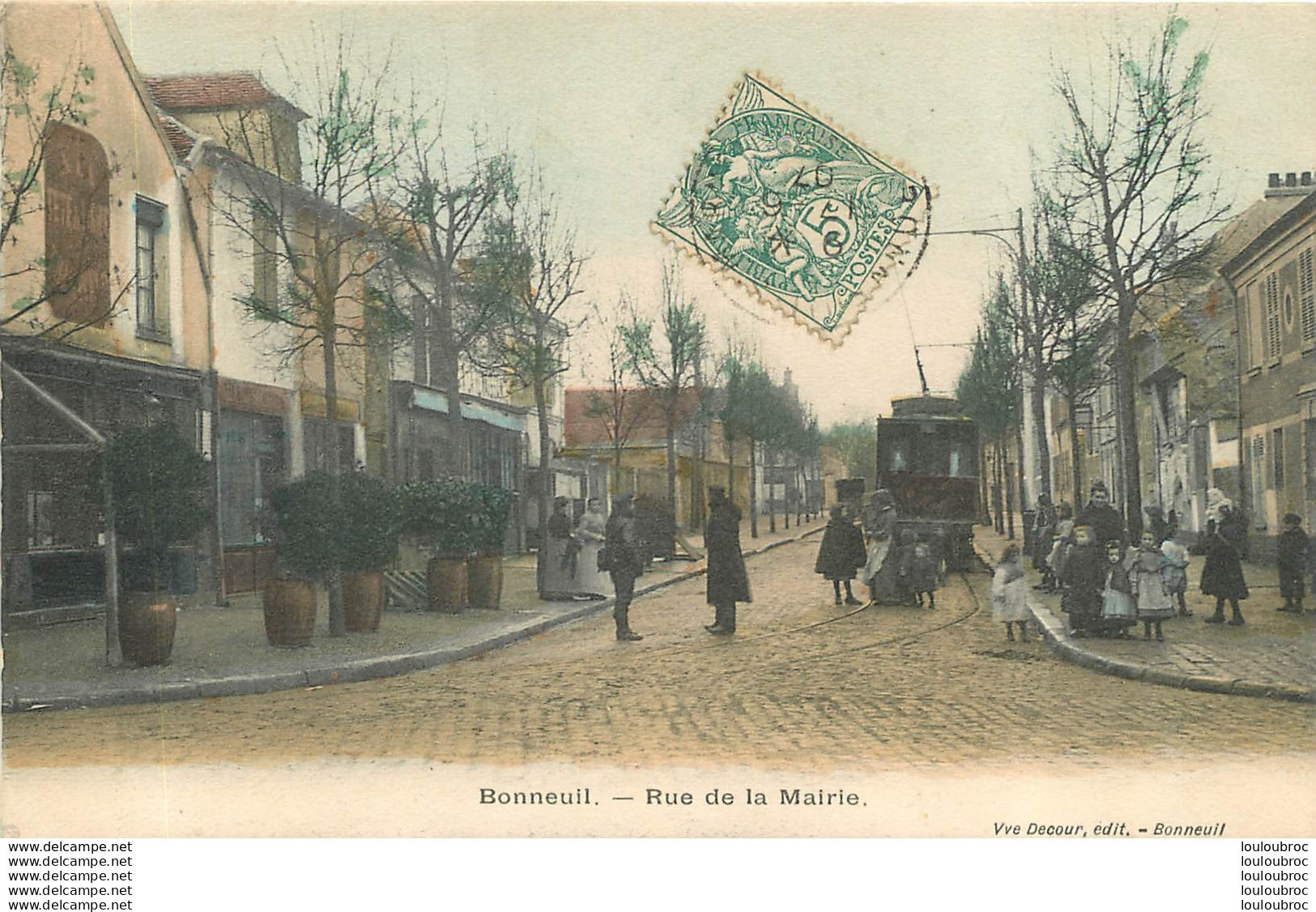 BONNEUIL RUE DE LA MAIRIE - Bonneuil Sur Marne